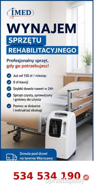 Wynajem Sprzętu Rehabilitacyjnego Łóżka