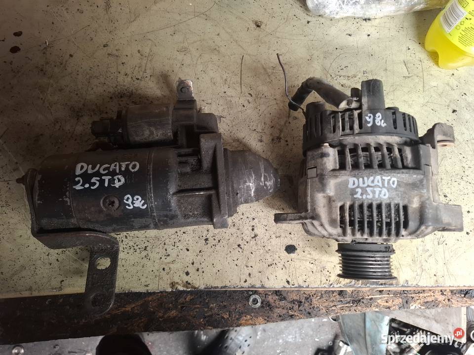 FIAT DUCATO 25 TD 25D rozrusznik alternator Kielce sprzedam