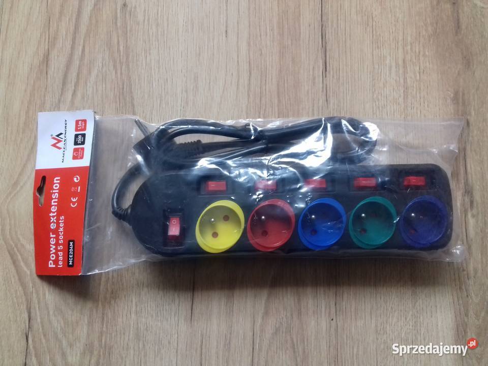 Przedłużacz 230V Maclean MCE204M Listwa