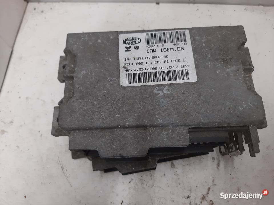 Fiat Seicento 600 11 Sterownik Silnika ECU Ksawerów