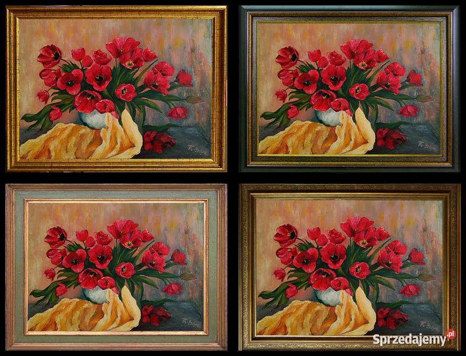 Obraz olejny Tulipany Lublin