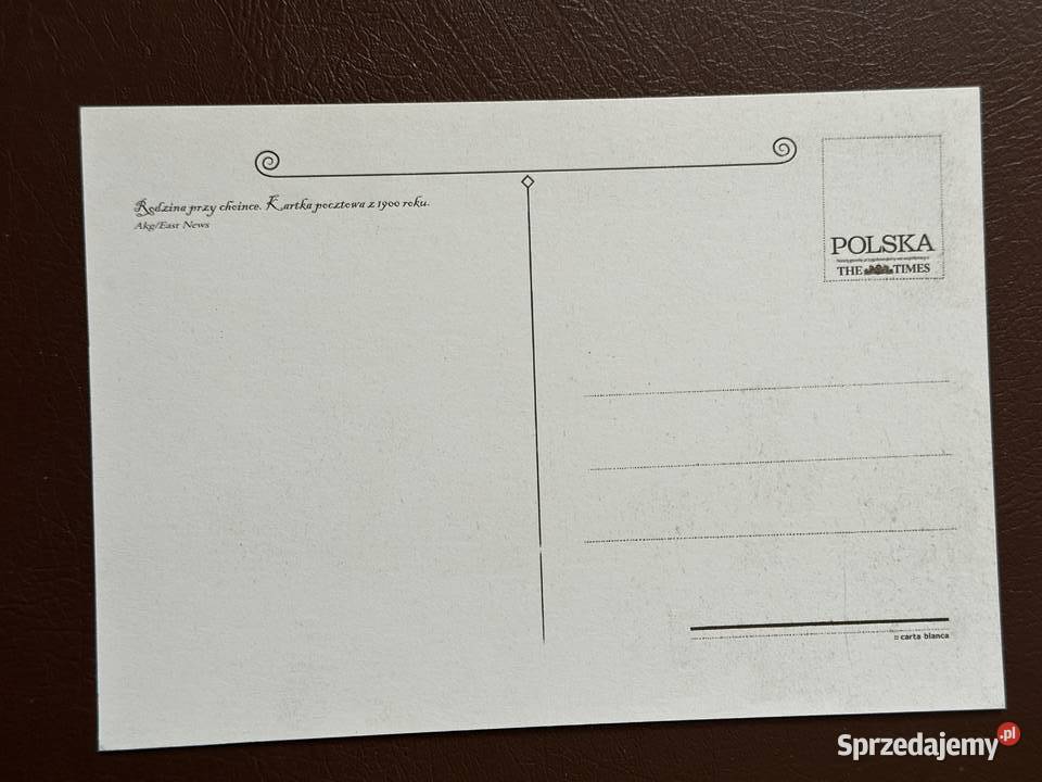 pocztówki kolekcjonerskie Boże Narodzenie 4 Łęczyca