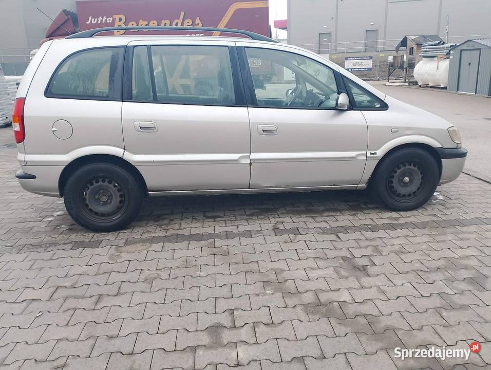 Opel Zafira 2002 silnik 18 benzynaLPG przebieg łódzkie Piotrków Trybunalski