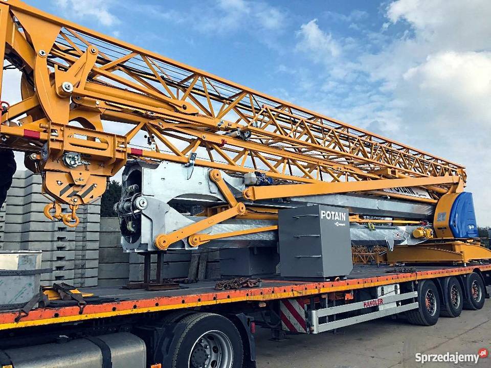 Wynajem żurawia dolnoobrotowego Potain Igo 36
