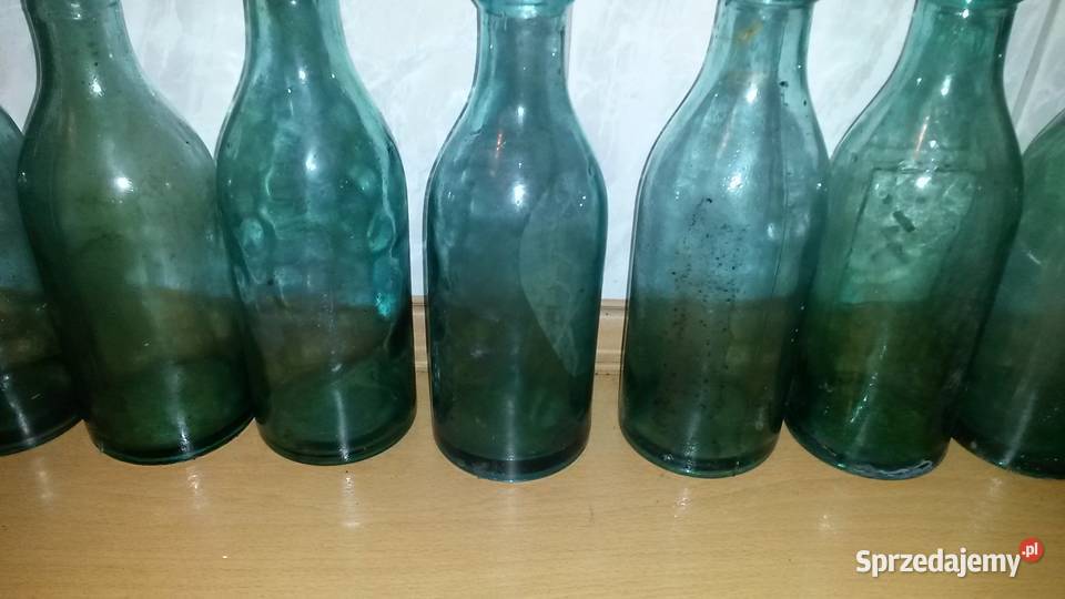 ZABYTKOWE PRZEDWOJENNE BUTELKI MLEKA Poznań