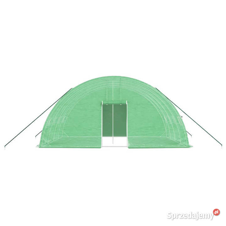 Szklarnia ze stalową ramą zielona 24 m 6x4x285 m Warszawa