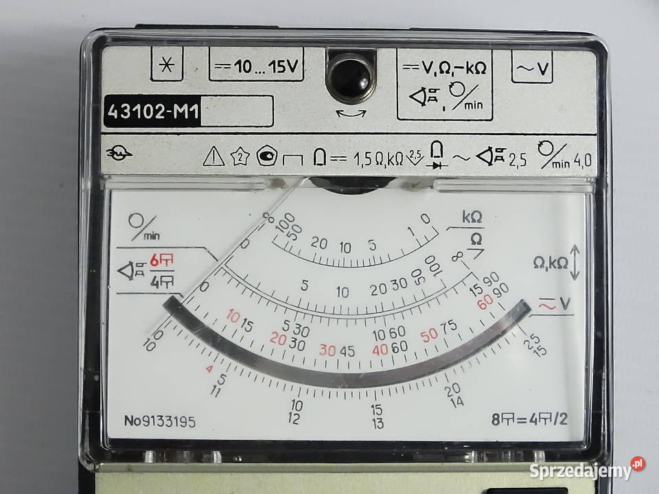 Kultowy Radziecki Multimetr Samochodowy 43102M1 Biłgoraj