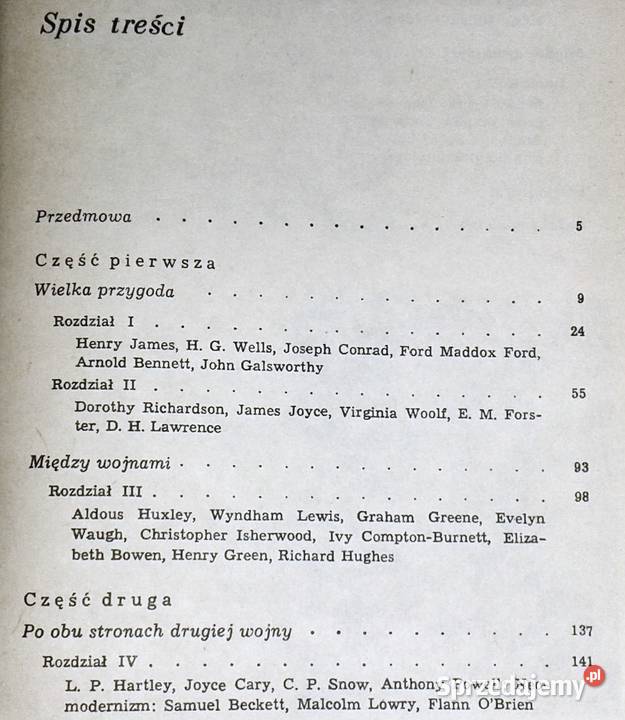 Powieść angielska XX wieku Bronisława Bałutowa Chełm