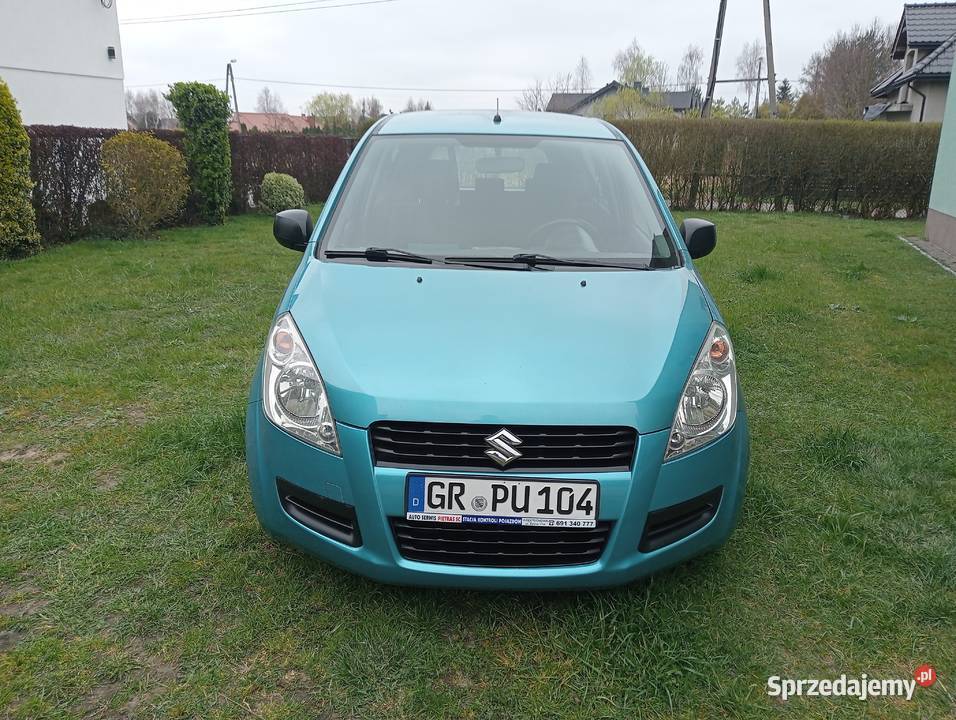 Suzuki Splash 2009r Stan radio Splash śląskie Częstochowa