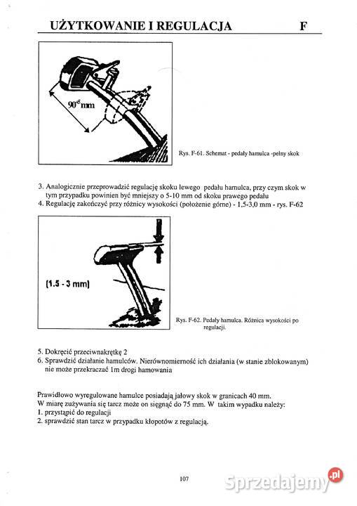 Instrukcja obsługi Pronar MTZ 320A Stalowa Wola