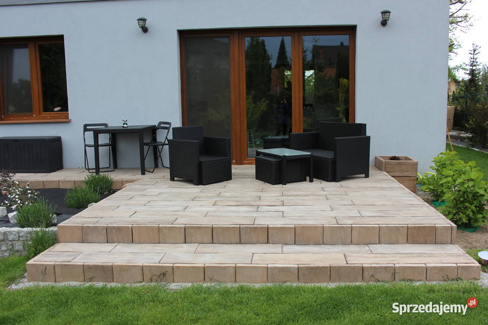 Betonowa Deska Tarasowa Betonowe Drewno Poznań