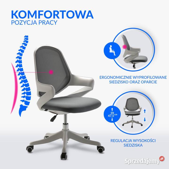 Obrotowe krzesło biurowe ANGEL Ofelia podkarpackie Jarosław