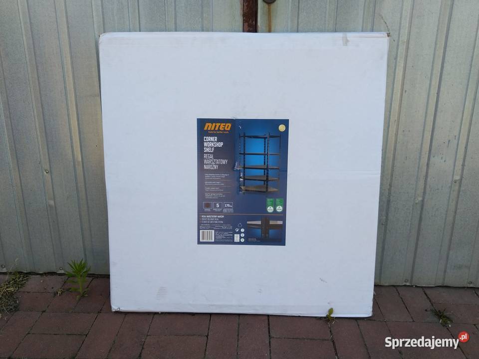 NAJTANIEJ Regał Warsztatowy Narożny x5 Półek 875 Zabrze sprzedam