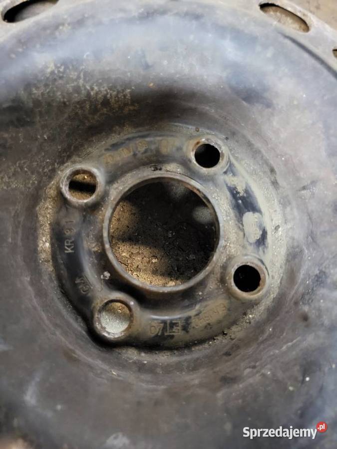Felgi stalowe 4x100 15 opel vectra astra i inne Pułtusk