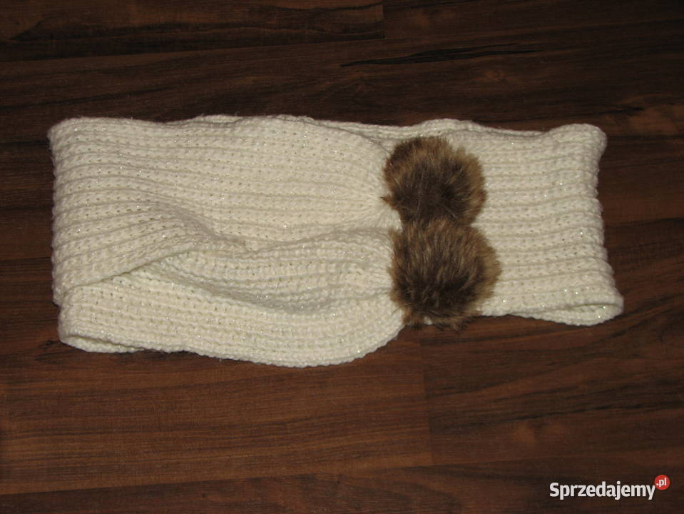 Reserved komplet pompony cyrkonie one size Wrocław
