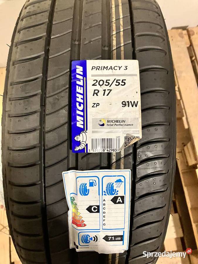 Sprzedam opony MICHELIM PRIMACY 3 20555 R17 91W mazowieckie Warszawa sprzedam