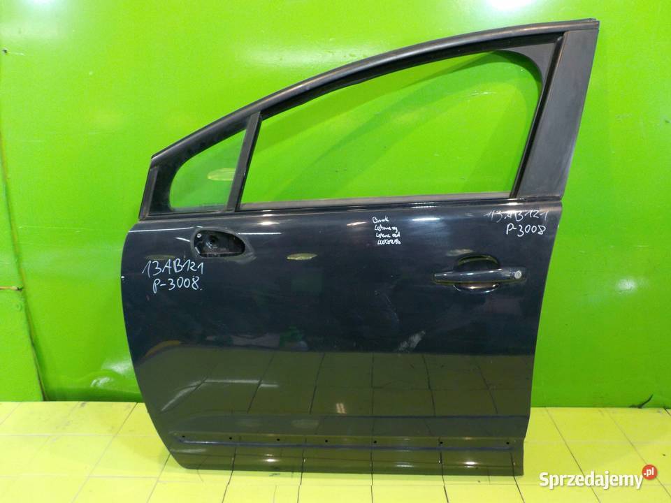 PEUGEOT 3008 I 10r 5D drzwi lewe przod Suków