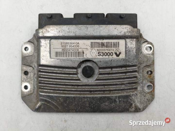 Sterownik Silnika Renault Modus I 16 8200474008 Wyszków sprzedam