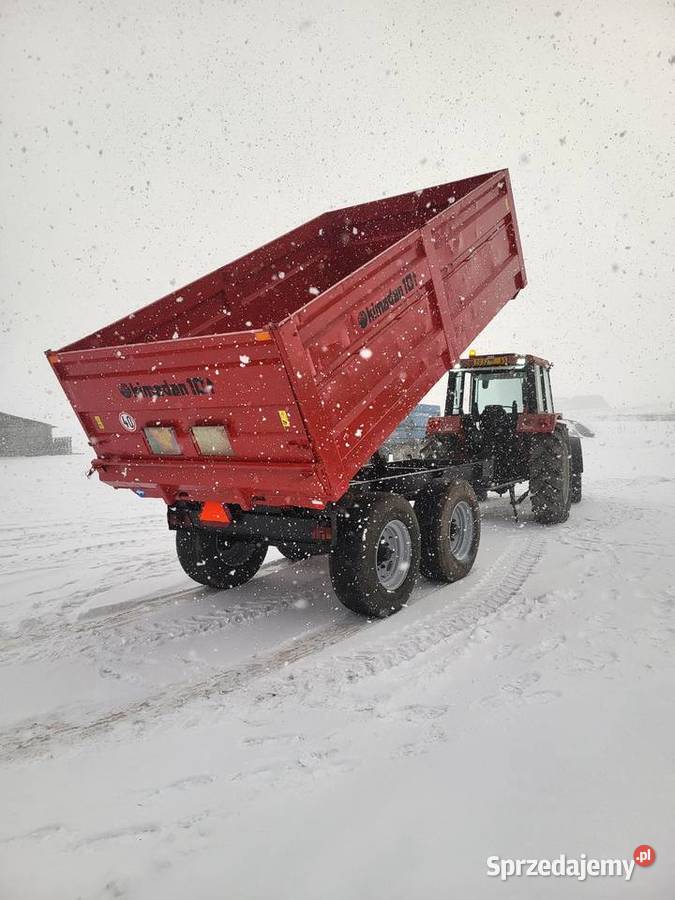 Przyczepa skorupowa Kimadan 10 ton nieuszkodzony Chojewo