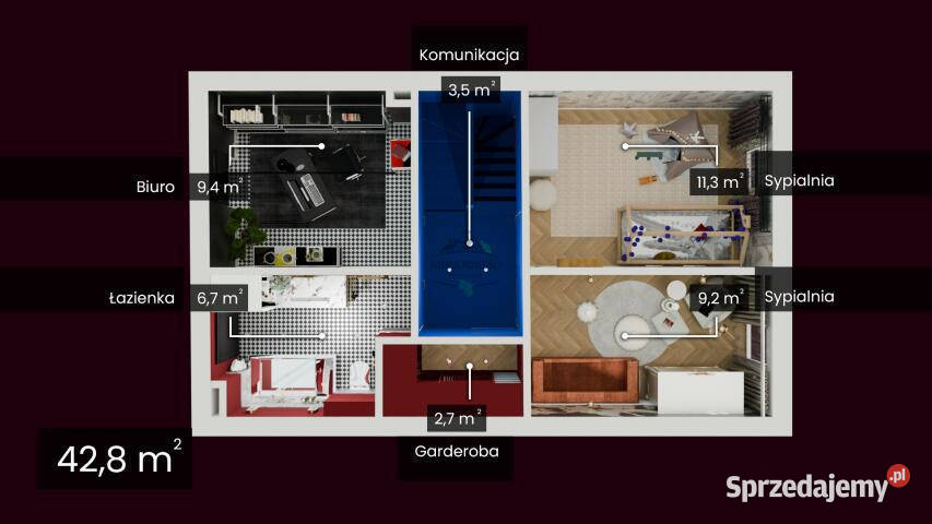 Ogłoszenie dom szeregowy Sobótka Tymiankowa silikat