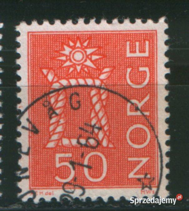 Zn Norwegia Mi 493 4 9 kas 1963 Gliwice