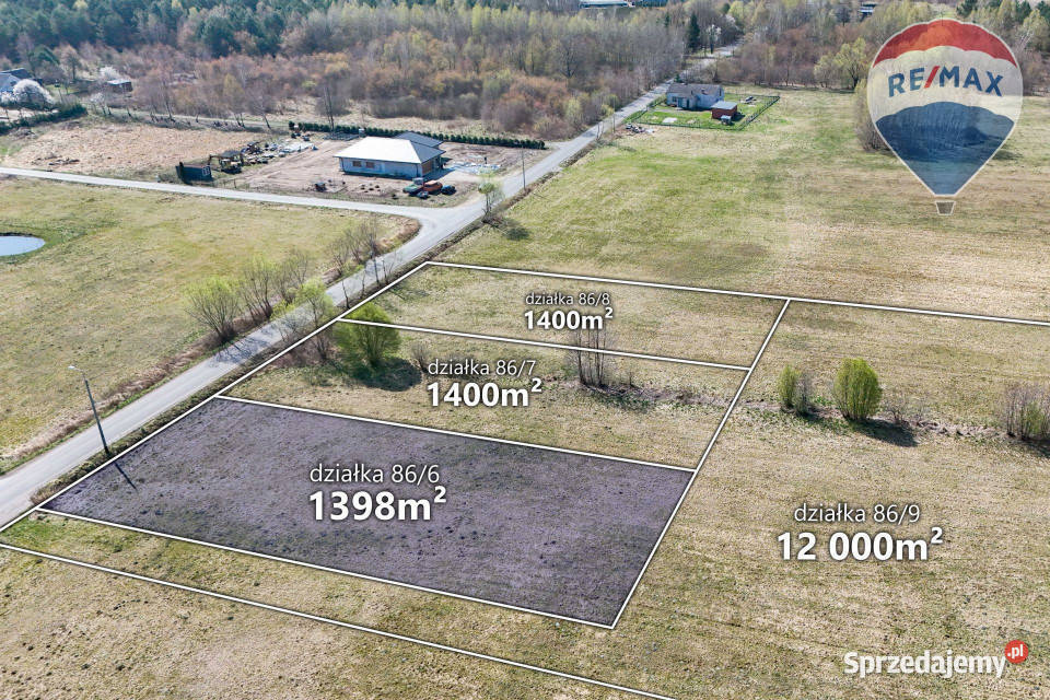Działka 1398m2 z warunkami zabudowy gmWłocławek Sprzedaż Ładne sprzedam