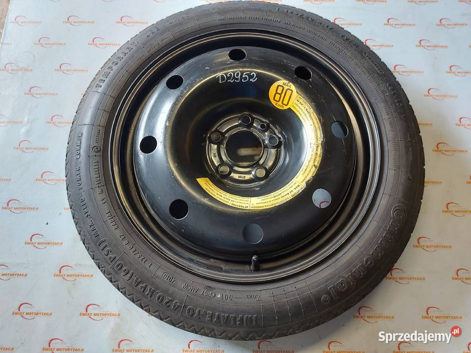 ALFA ROMEO 159 GIULIETTA koło dojazdowe 1258017