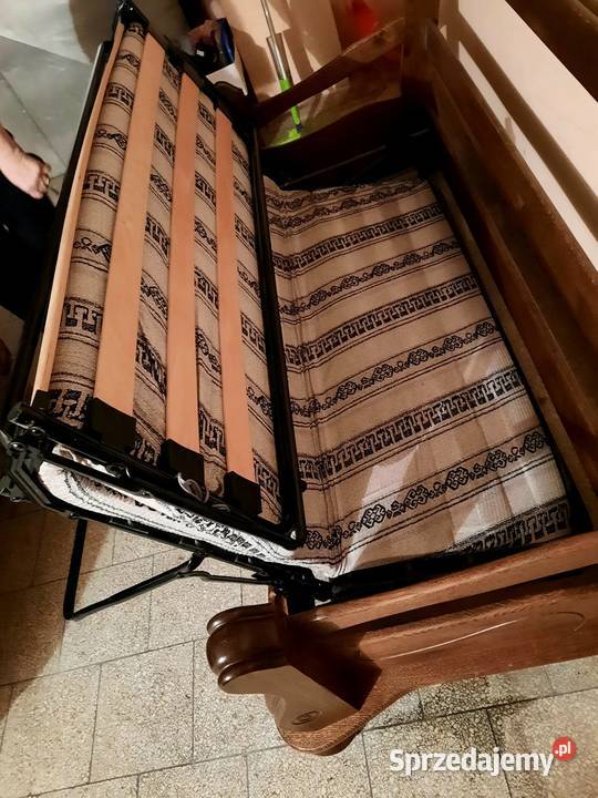 Wypoczynek kanapa sofa z funkcją spania fotel Wolsztyn sprzedam