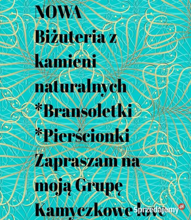 Bransoletka damska z kamieni sprzedam