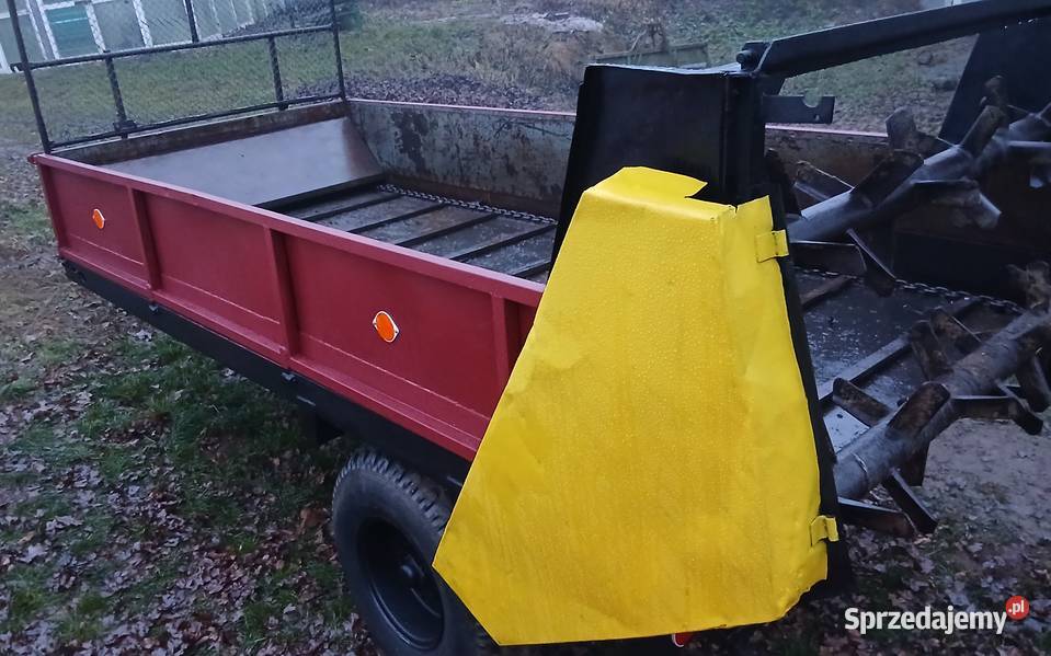 Rozrzutnik Obornika Jednoosiowy 35t Stan Turek