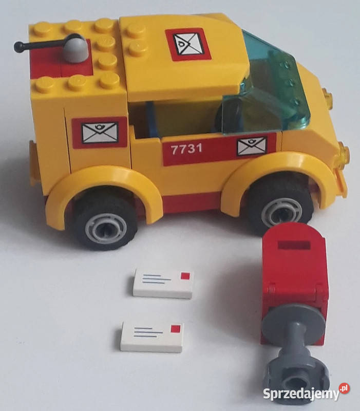 Klocki LEGO city poczta auto listonosza 7731 lubuskie Nowa Sól