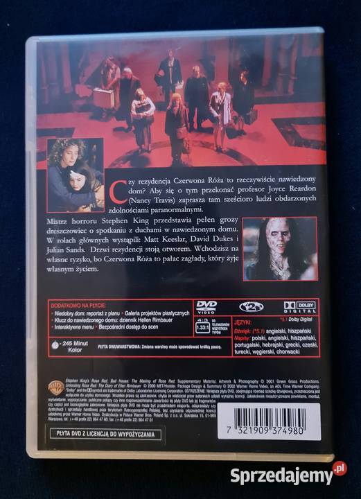 Czerwona róża płyta DVD śląskie Katowice