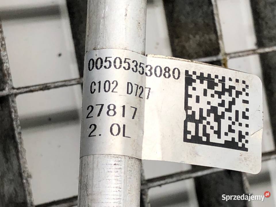 RURKA KLIMATYZACJI ALFA STELVIO 00505353080 20 Przewody klimatyzacji