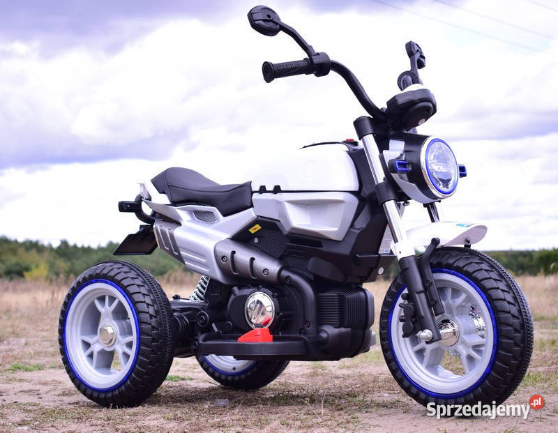 Auto motorek WIELKI MOTOR na akumulator dzieci Myszków