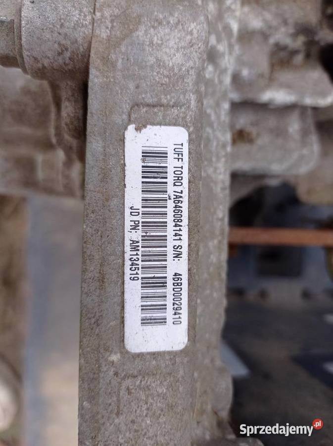 John Deere x300 x300r skrzynia biegów Most Hydro podkarpackie Majdan Królewski sprzedam