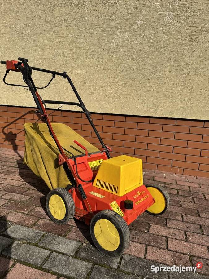 Aerator z koszem wertykulator trawa trawnik Wertykulatory i areatory Garwolin sprzedam