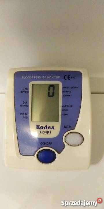 CIŚNIENIOMIERZ KODEA XJ2002AS RĘKAW łódzkie