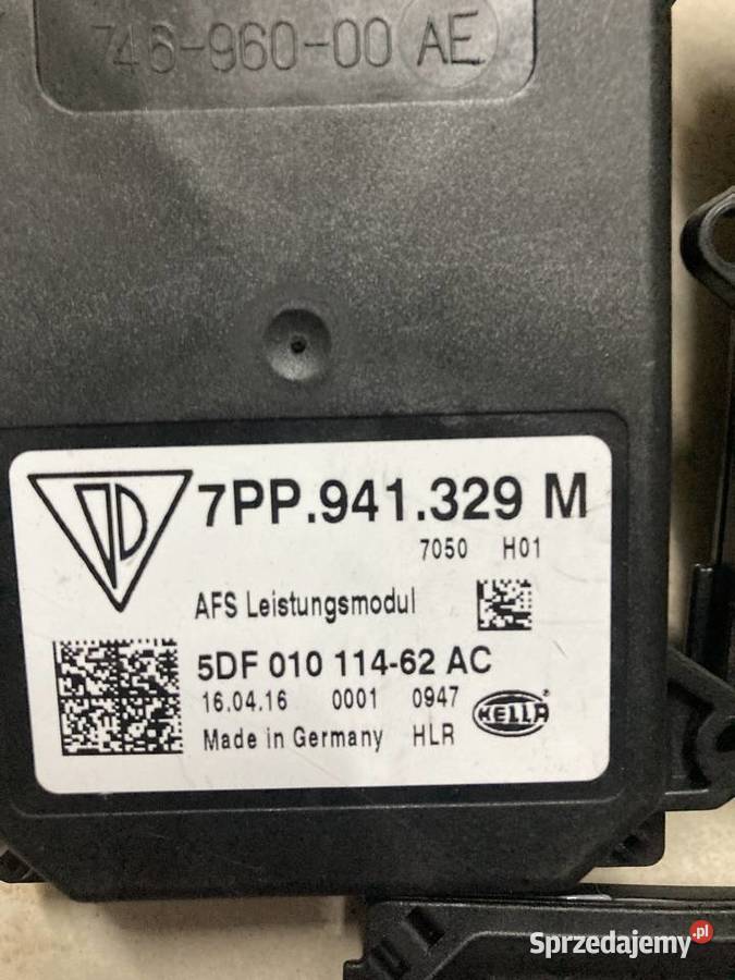 Moduł skrętu AFS AUDI A3 Q3 PANAMERA 7PP941329M Rakoniewice