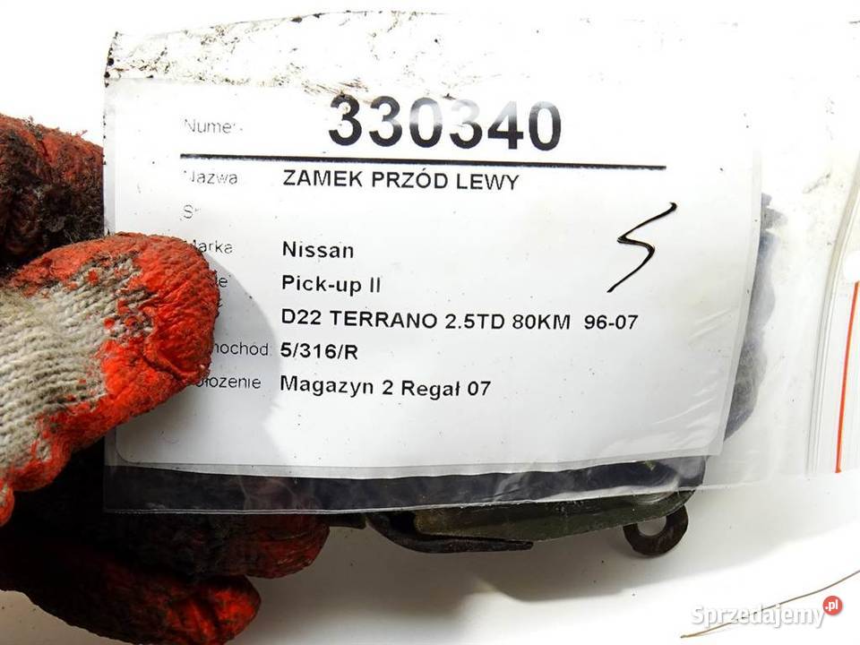 ZAMEK PRZÓD LEWY NISSAN PICK UP Pickup