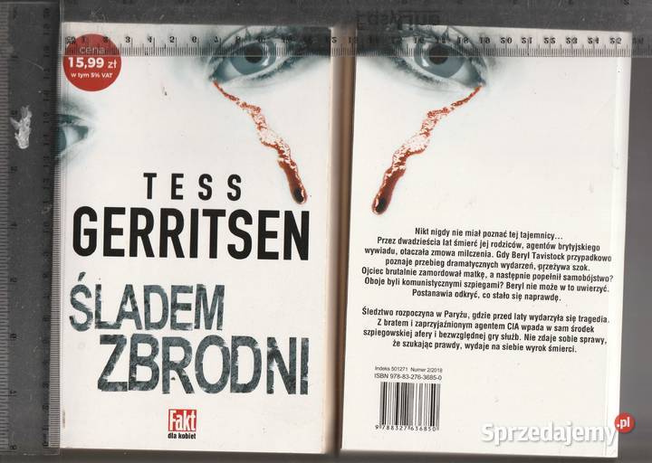 Śladem Zbrodni Tess Gerritsen
