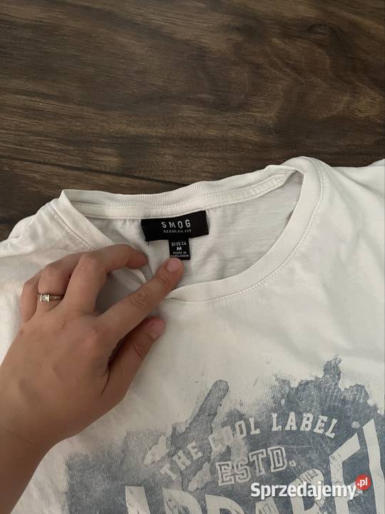 Męska biała koszulka Tshirt Rozmiar M mazowieckie Ząbki