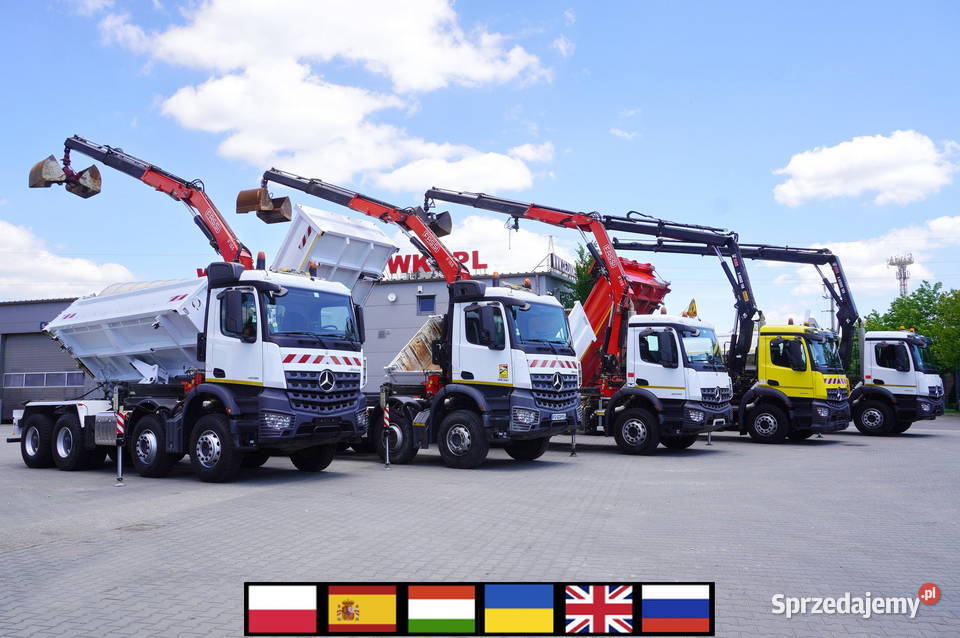 MercedesBenz Arocs 2636 64 100 HIAB XHiduo tempomat Kraków