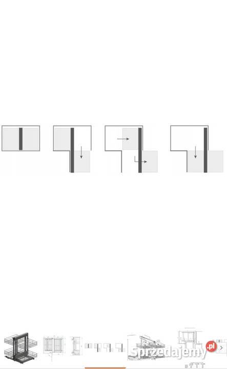 Kosz narożny magic corner Rejs Maxima Classic Kraków