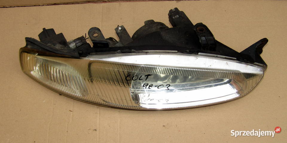 LAMPA PRZEDNIA LEWAPRAWA MITSUBISHI COLT V Mysłaków