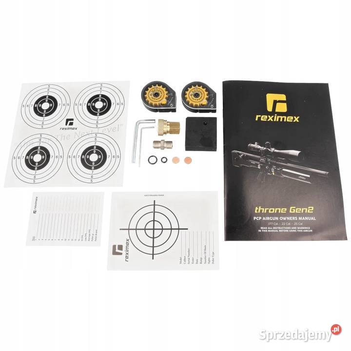 Wiatrówka PCP Reximex Throne Gen 2 FDE Carbon 45 mazowieckie Warszawa
