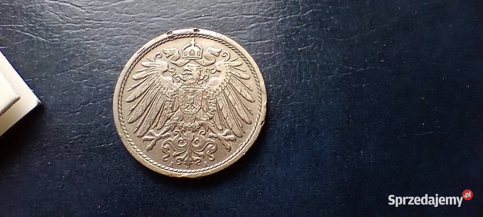 Stare monety 10 fenig 1914 A Niemcy Numizmatyka sprzedam