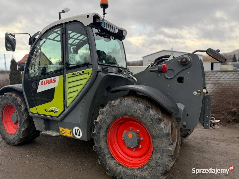 Ładowarka Teleskopowa Claas Scorpion 7035 dolnośląskie Nowa Ruda