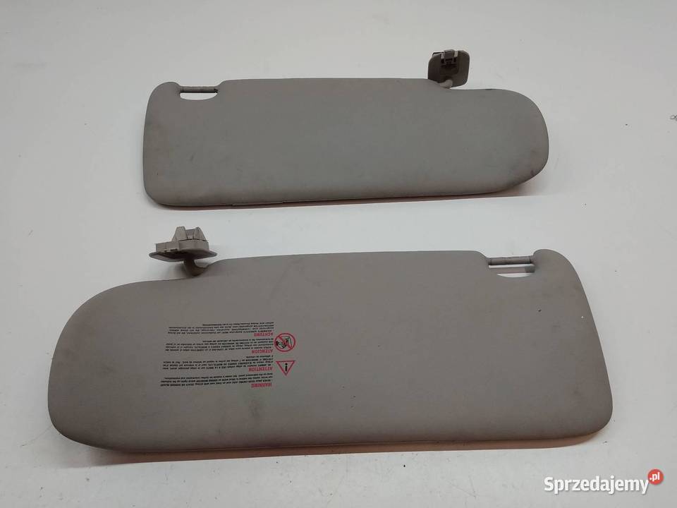 DASZKI PRZECIWSŁONECZNE LEWY PRAWY OSŁONA KPL osobowe