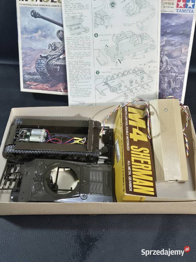 TAMMT218 Tamiya 135 M4A3E8 Sherman wycofany z Poddębice