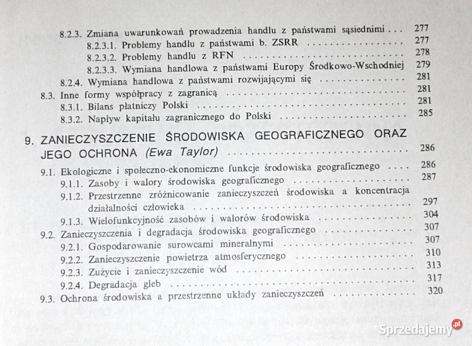 Geografia gospodarcza Polski Irena Fierla miękka Chełm